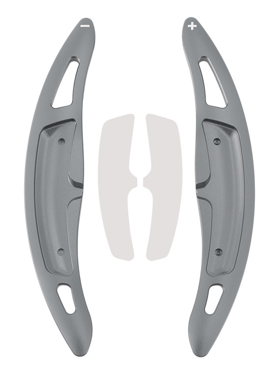 2015-2023 Porsche Cayenne Steering Wheel Paddle Shifter Extension Aluminium Grey Generic
