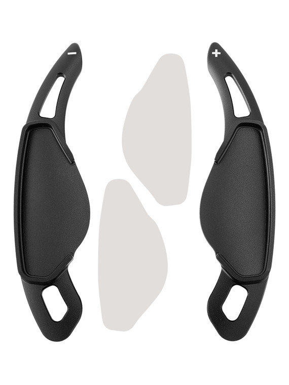 2010-2020 Land Rover Steering Wheel Paddle Shifter Extension Aluminium Black Generic