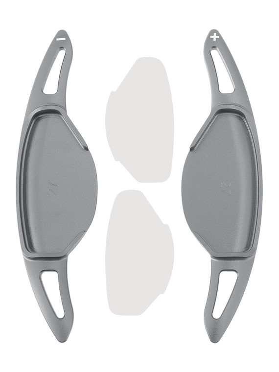 2018-2024 Infiniti QX50 Steering Wheel Paddle Shifter Extension Aluminium Grey Generic
