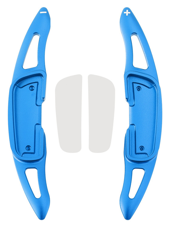2014-2019 Mazda Axela Steering Wheel Paddle Shifter Extension Aluminium Blue Generic