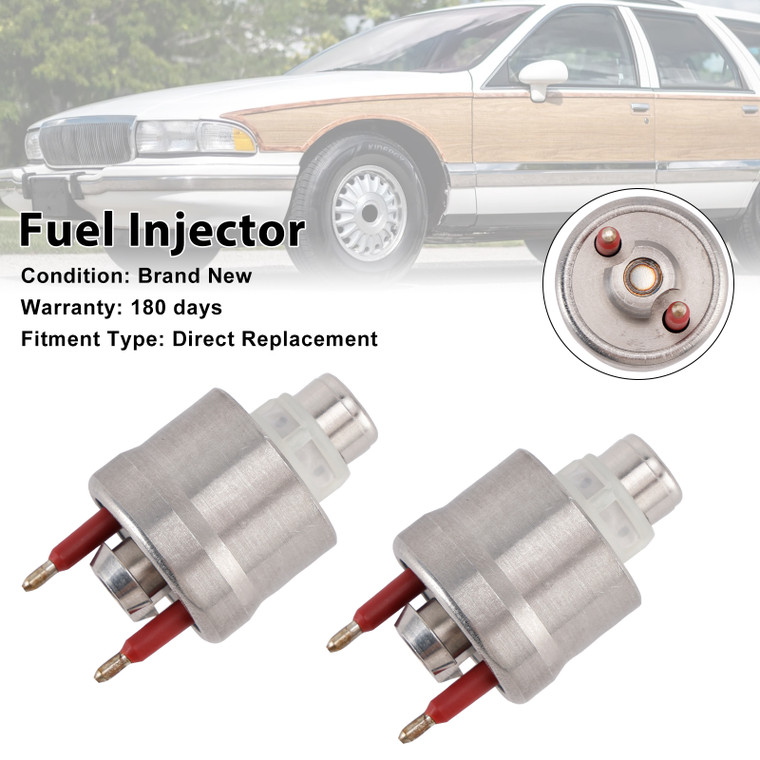 1987-1995 Chevrolet G10 G20 G30 2* Fuel Injector 17111864 Generic