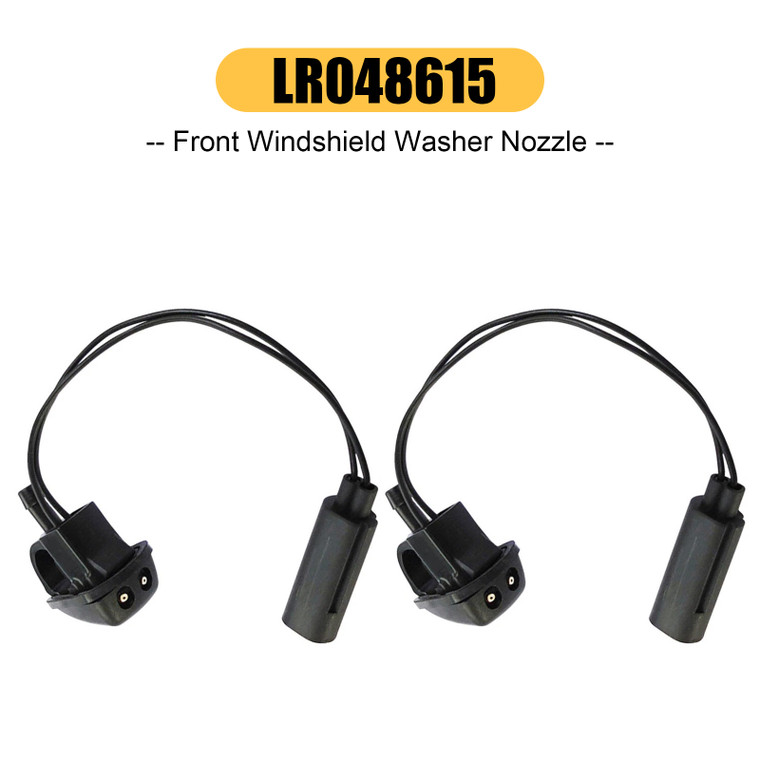 2013-2016 Range Rover Sport Discovery LR048615 2*Front Windshield Washer Nozzle Generic