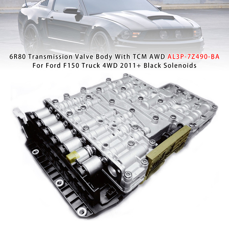 2011+ Ford Mustang 6R80 Transmission Valve Body With TCM AWD AL3P-7Z490-BA Generic