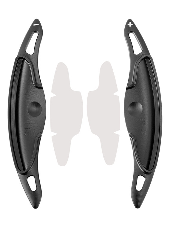 2021-2023 Hyundai Elantra N Line Steering Wheel Paddle Shifter Extension Aluminium Black Generic