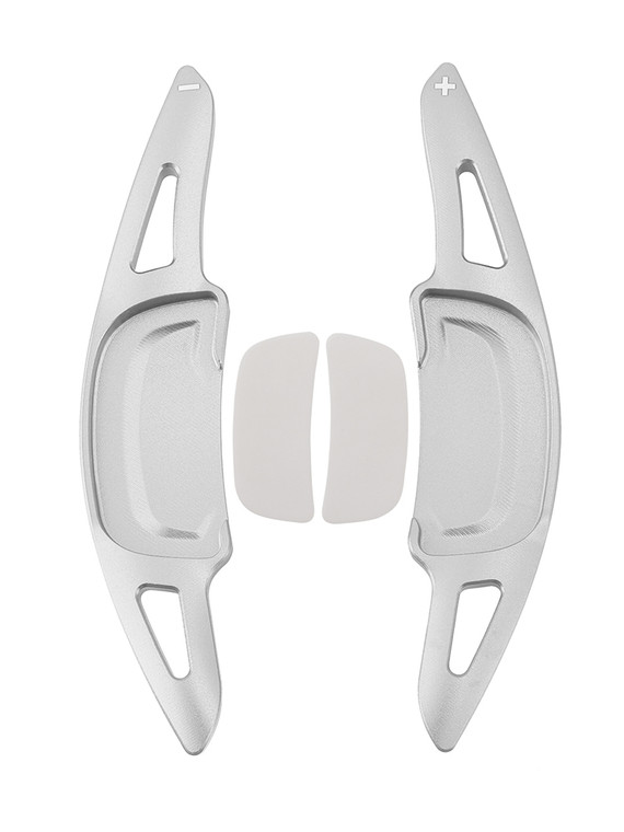 2019-2024 Mazda CX-30 Carbon Look Steering Wheel Paddle Shifter Extension Aluminium Silver Generic