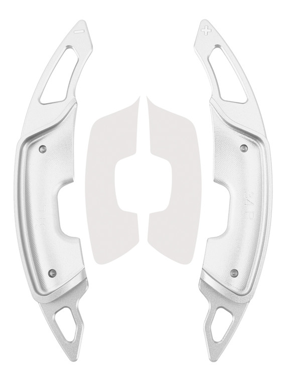2022-2023 Lexus NX Steering Wheel Paddle Shifter Extension Aluminium Silver Generic