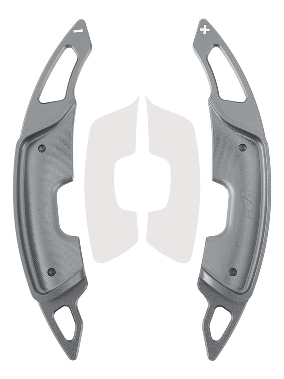 2019-2022 Lexus UX Steering Wheel Paddle Shifter Extension Aluminium Grey Generic