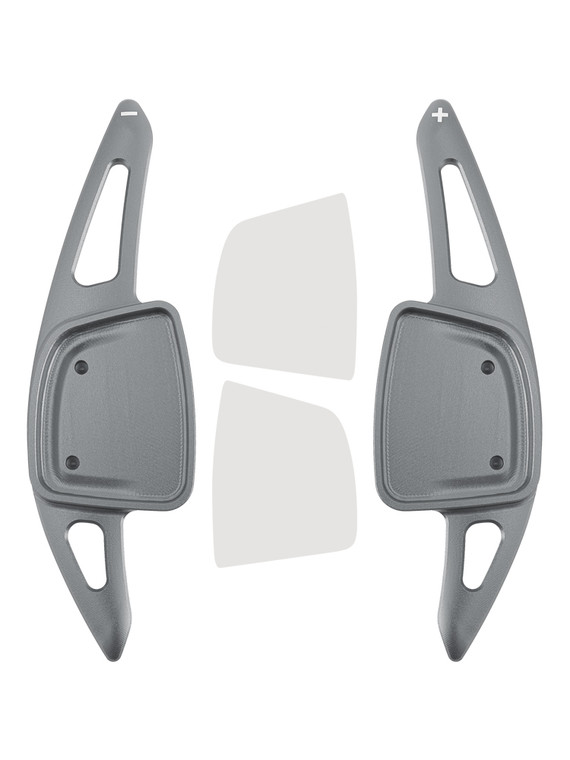 2023-2024 Audi Q6 Steering Wheel Paddle Shifter Extension Aluminium Grey Generic