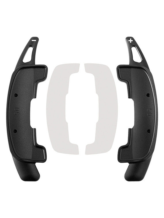 2021-2023 Jaguar XFL Steering Wheel Paddle Shifter Extension Aluminium Black Generic
