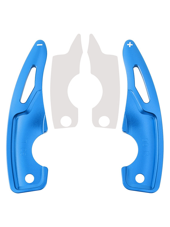 2017-2025 Toyota GT86 Steering Wheel Paddle Shifter Extension Steering Wheel Paddle Shifter Extension Aluminium Blue Generic
