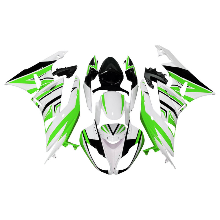 Kawasaki ZX6R 636 2009-2012 Fairing Kit Bodywork Plastic ABS Generic#167