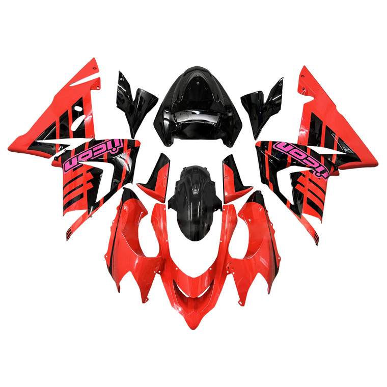 Kawasaki ZX10R 2004-2005 Fairing Kit Bodywork Plastic ABS Generic#154
