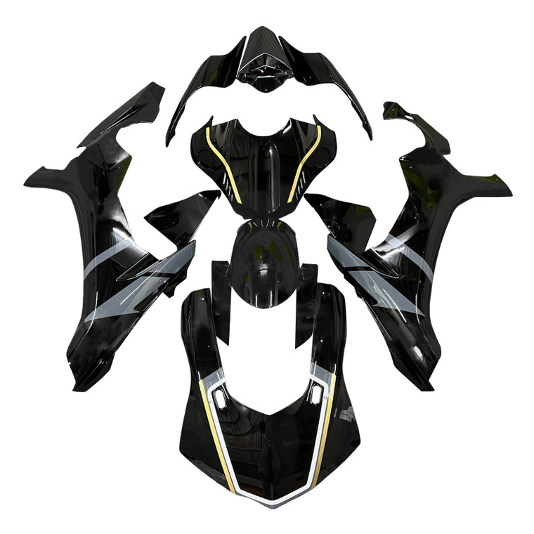 Yamaha YZFR1 YZF-R1 2015-2019 Fairing Kit Bodywork Plastic ABS Generic#175