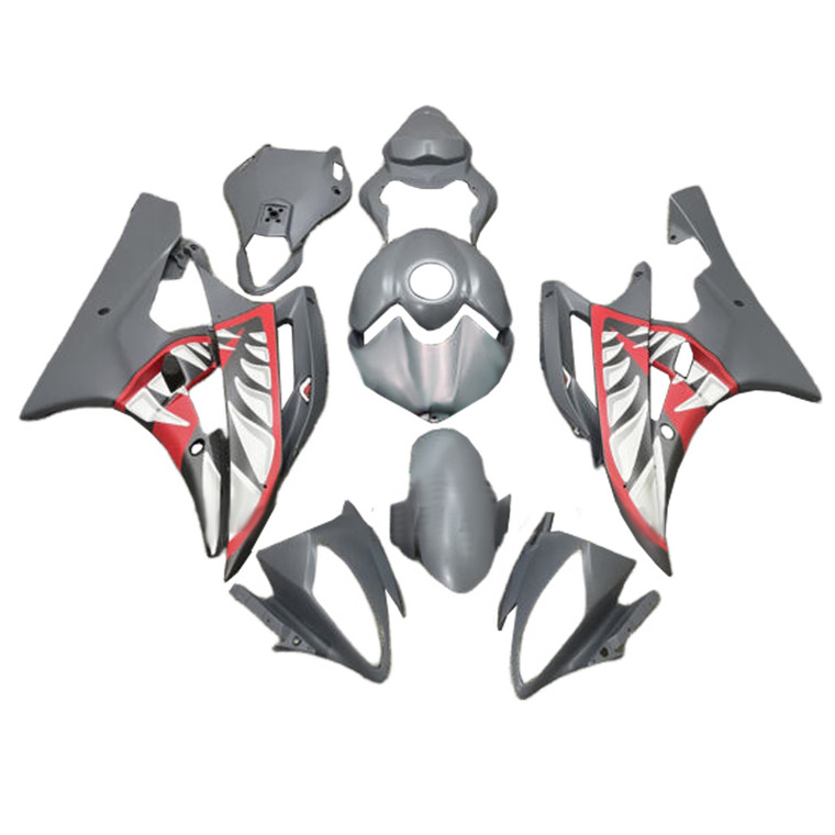 Yamaha YZFR6 YZF-R6 2006-2007 Fairing Kit Bodywork Plastic ABS Generic#203