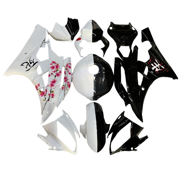 Yamaha YZFR6 YZF-R6 2006-2007 Fairing Kit Bodywork Plastic ABS Generic#225