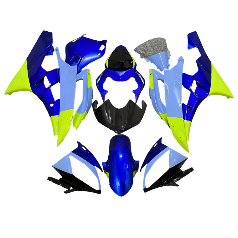 Yamaha YZFR6 YZF-R6 2006-2007 Fairing Kit Bodywork Plastic ABS Generic#227