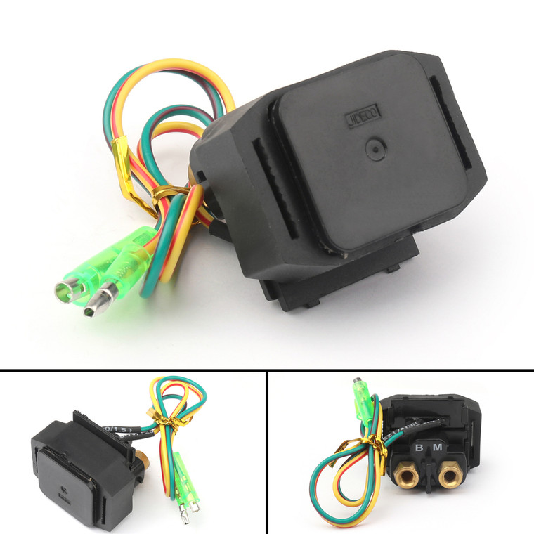 Starter Solenoid Relay For Yamaha FX1000 FX Cruiser 1000 (05-08) FX Cruiser HO 1100 (04-08) VX 1100 (07-09) VX Cruiser 1100 (07-15)