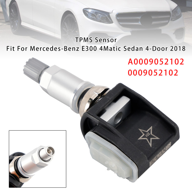 2017-2018 Mercedes-Benz E300 E400 E43 CLS A257 1X TPMS Tire Pressure Sensor A0009052102 Generic