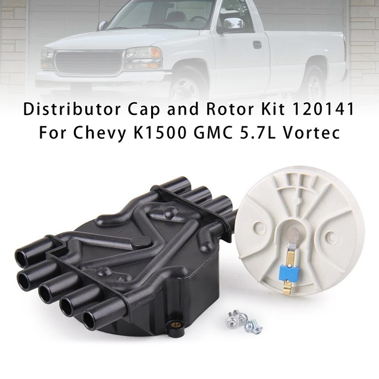 1996-2000 Chevrolet K1500 K2500 K3500 Distributor Cap and Rotor Kit 120141