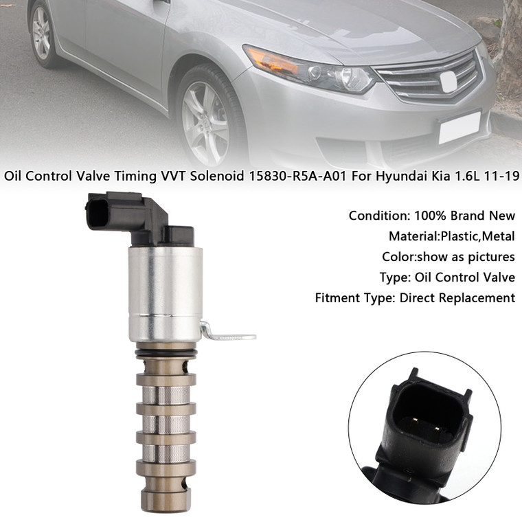 2012-2015 Honda Crosstour ALL 2.4L L4 Oil Control Valve Timing VVT Solenoid 15830-R5A-A01 Generic