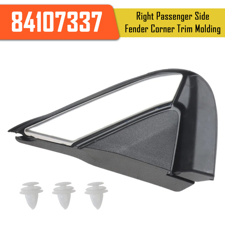 2018-2021 GMC Terrain Denali Right Driver Side Fender Corner Trim Molding 84107337 Generic