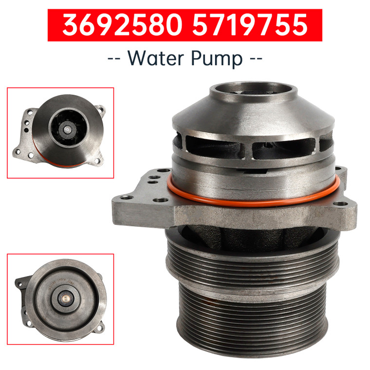 Cummins ISX15 QSK60 X15 ISX12 G Engine Water Pump 3692580 5719755 Generic
