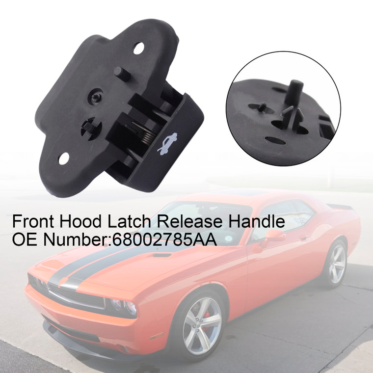 2005-2014 Dodge Magnum Dodge Magnum Challenger Front Hood Latch Release Handle 68002785AA Generic