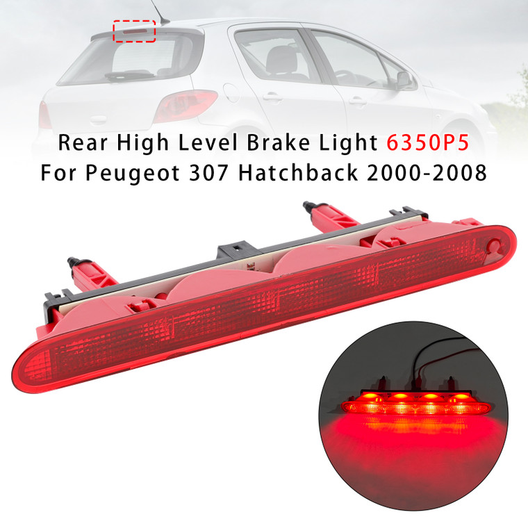 2000-2008 Peugeot 307 Hatchback Rear High Level Brake Light 6350P5 Generic