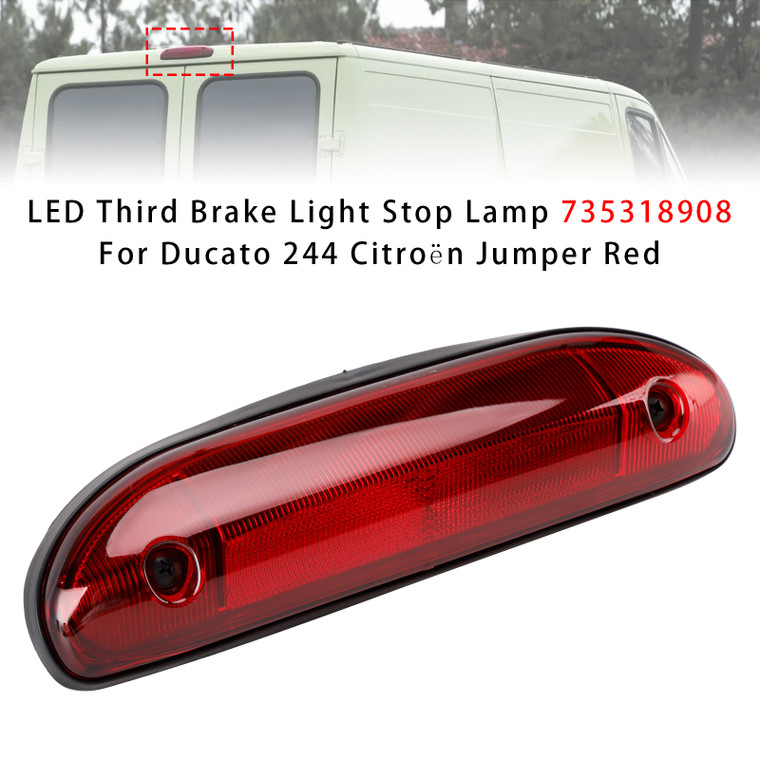 2002-2006 CITROEN JUMPER (244) LED Third Brake Light Stop Lamp 735318908 Red Generic