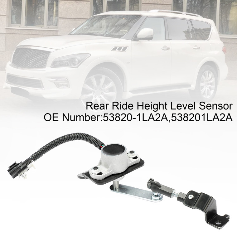 2014-2024 INFINITI QX80 Ride Height Level Sensor Rear 538201LA2A Generic