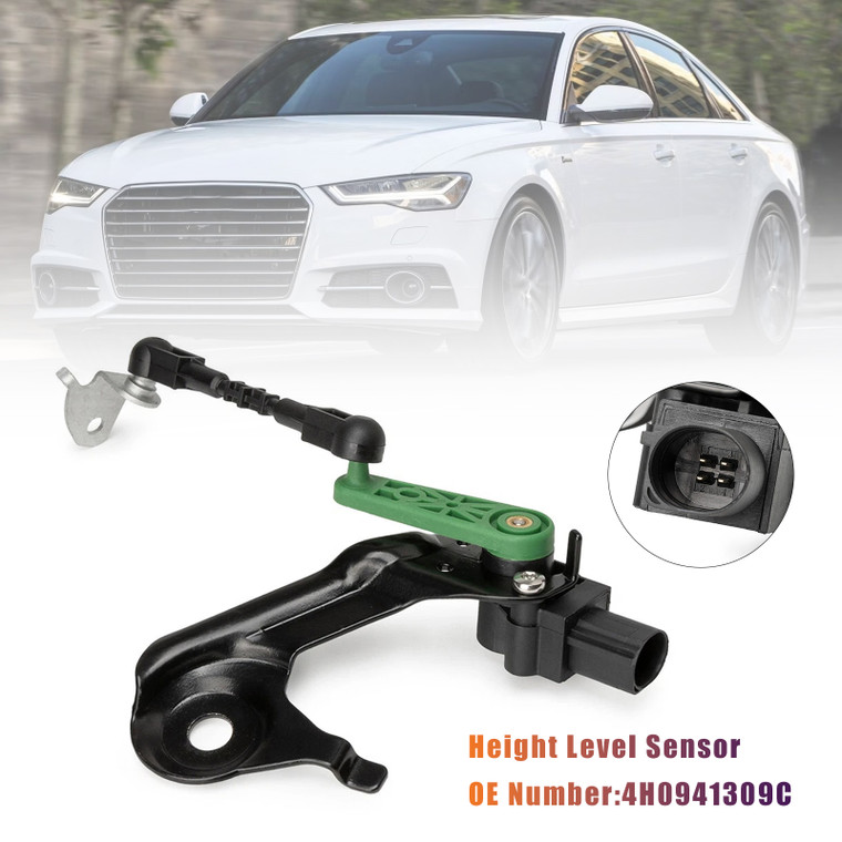 2012-2017 Audi A6 A8 Rear Left Air Suspension Height Sensor 4H0941309C Generic