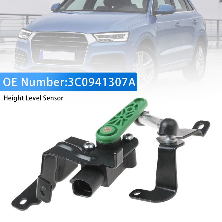 2009-2018 VW CC Eos Golf Passat Tiguan Scirocco Rear Left Height Level Sensor 3C0941307A Generic