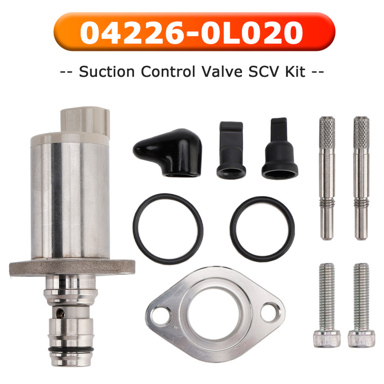 1995-2019 Toyota Avensis Corolla Dyna Hiace Hilux Land Cruiser Suction Control Valve SCV Kit 04226-0L020 Generic