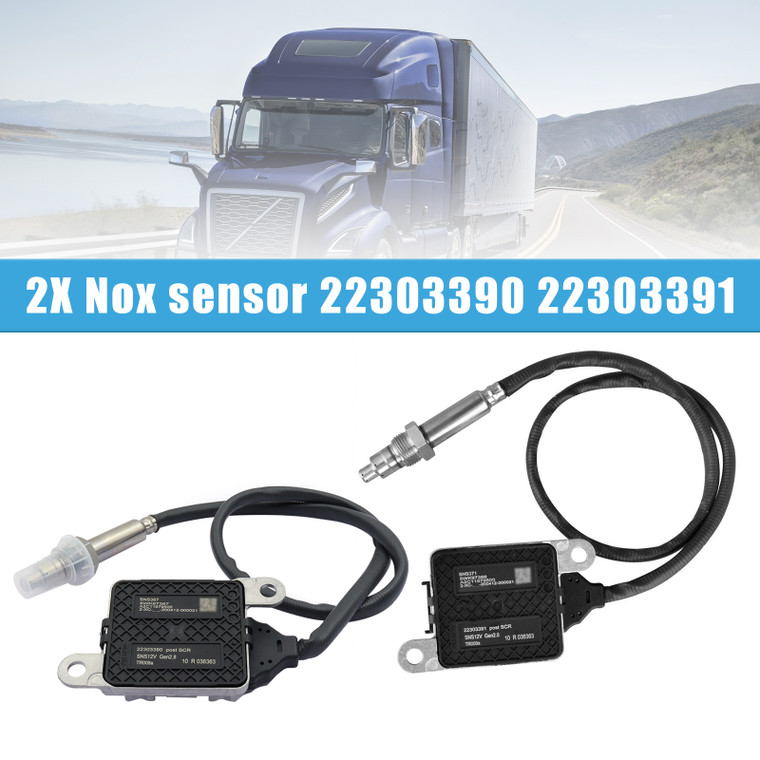 Volvo Truck D11 D13 D16 Mack 2x Nox sensor 22303390 22303391 Generic