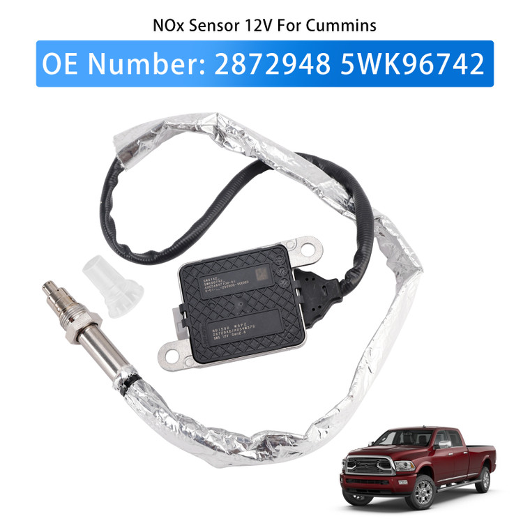 2013-2015 Dodge Ram 2500 3500 4500 5500 Nitrogen Oxide NOx Sensor 12V 2872948 Generic