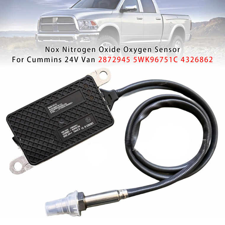 Cummins 24V Van 2872945 5WK96751C 4326862 Nox Nitrogen Oxide Oxygen Sensor 5WK96751C 5WK96751A Generic