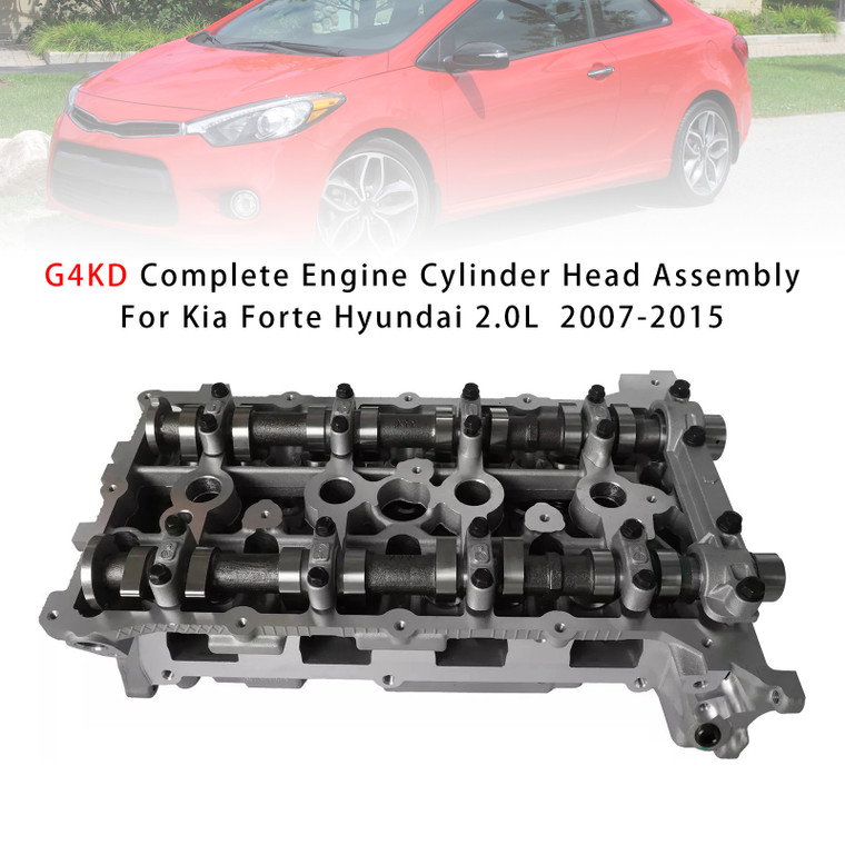 2007-2015 Kia Forte Hyundai 2.0L G4KD Complete Engine Cylinder Head Assembly 221002G150 Generic