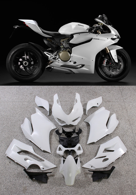 Fairings Ducati 1199 Panigale  White 1199 Racing (2012-2015)