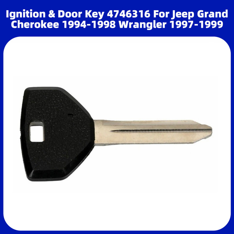 1994-1999 JEEP CHEROKEE Ignition & Door Key 4746316 Generic