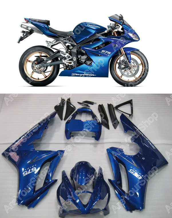 Fairings Triumph Daytona 675 Blue Daytona Racing (2009-2012)