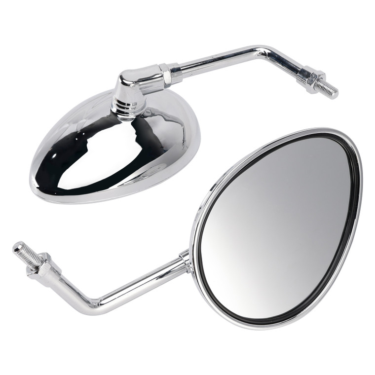 2014-2025 Indian Chief Classic Chieftain Roadmaster Scout Bobber Rearview Mirrors Left and Right M10 Black Generic