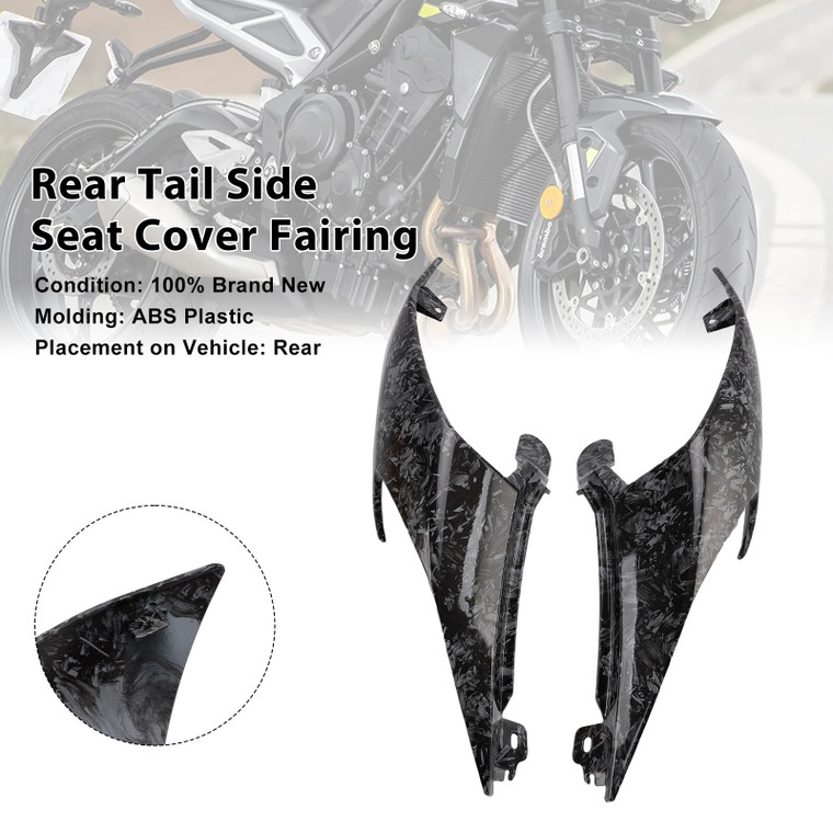2020-2025 Triumph Street Triple 765 R/RS Rear Tail Side Seat Cover Fairing Forge Generic