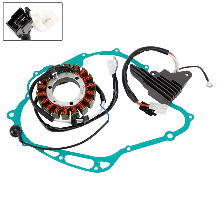 1997-1998 Yamaha Virgo XV 750 1100 Magneto Coil Stator+Voltage Regulator+Gasket Assy Generic