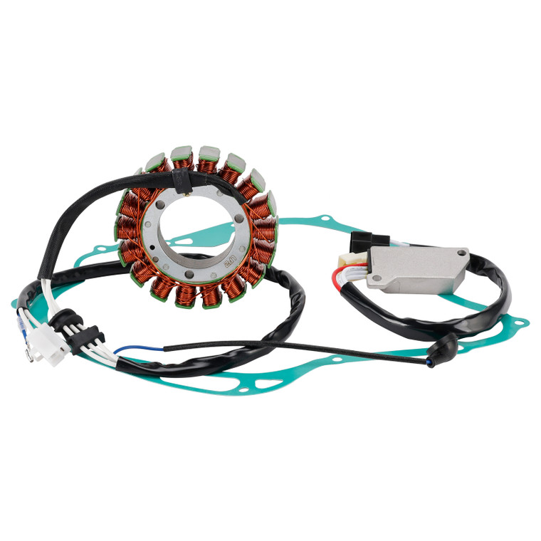 1986-1996 Yamaha Virgo XV 750 1100 Magneto Coil Stator+Voltage Regulator+Gasket Assy Generic