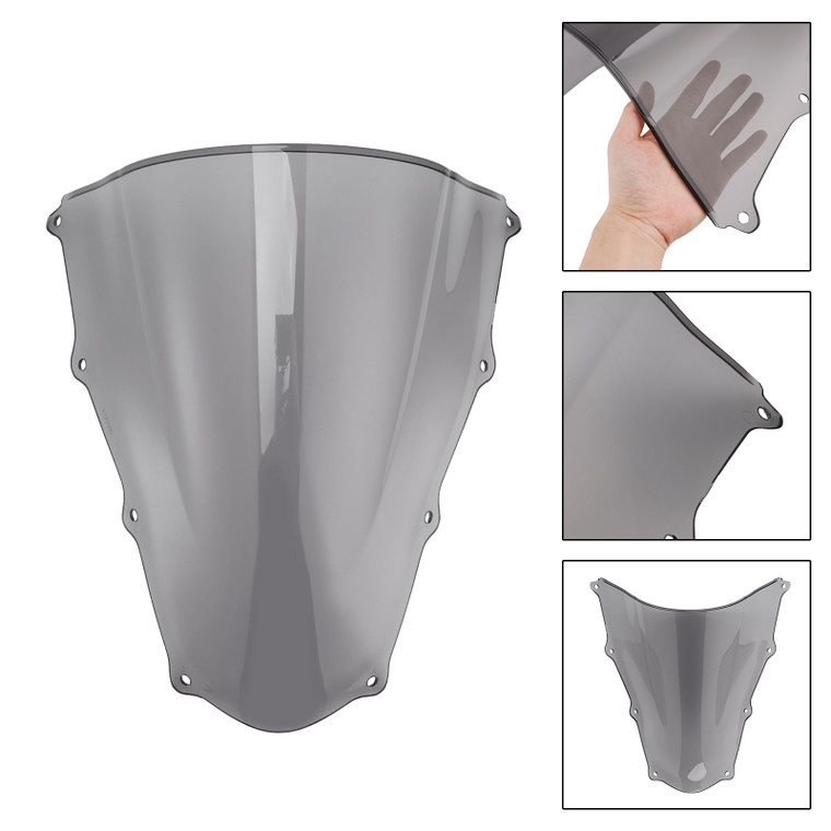 2003-2006 Aprilia RSV1000 Windshield WindScreen Gray Generic