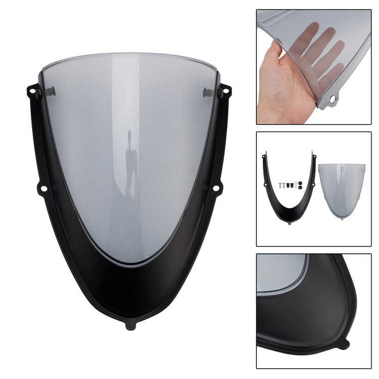 2020-2024 Aprilia RS 660 Headlight Fairing Windshield Matt Black+Gray Generic