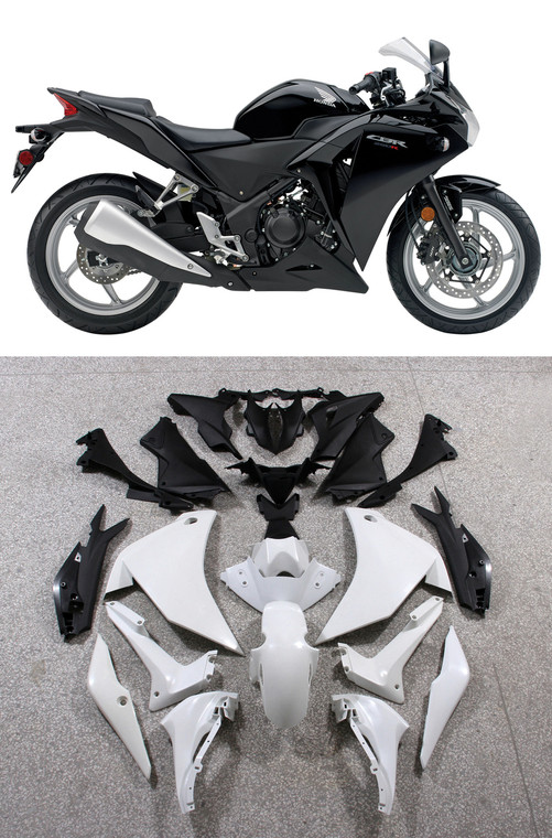 Fairings Honda CBR250R Black CBR Racing (2011-2015)