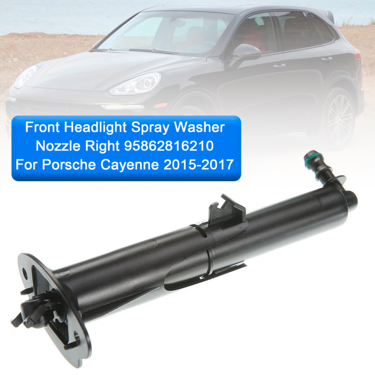 2015-2017 Porsche Cayenne Front Headlight Spray Washer Nozzle Right 95862816210 Generic