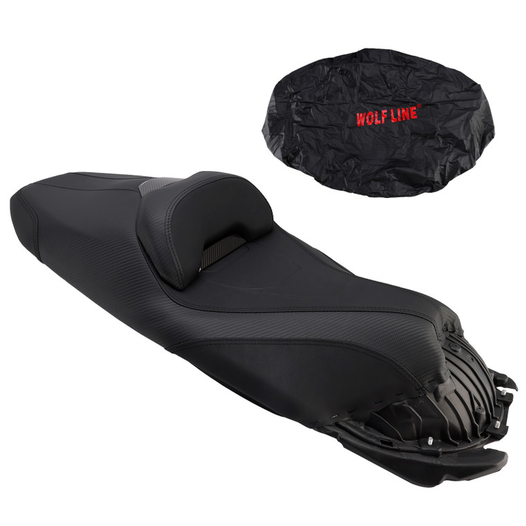 2022-2025 Honda Adv350 Rider Passenger Seat Complete Backrest Pad Black Generic