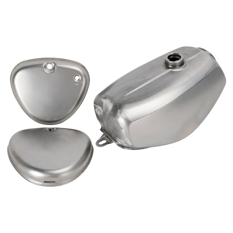 1975-1979 Simson S50 S51 S70 Fuel Tank and Side Cover set Unpainted Generic